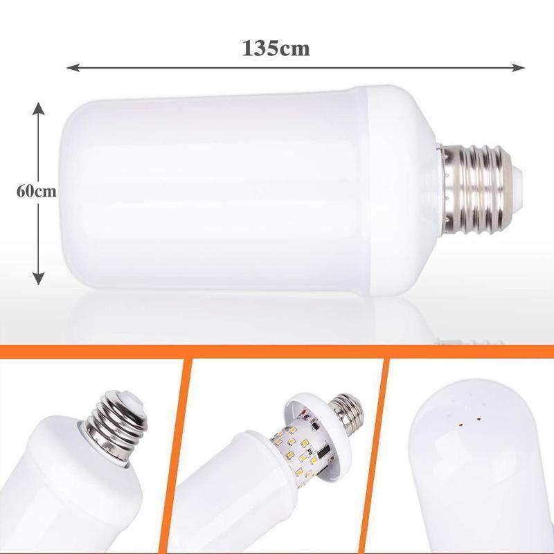 Flame LED Lamp with Gravity Sensor