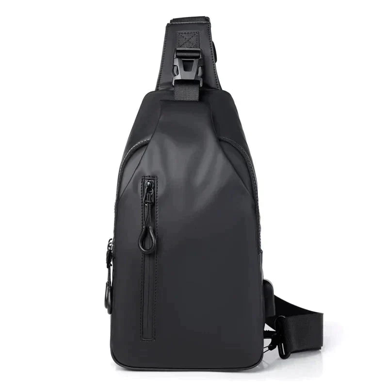 UrbanShield Waterproof Crossbody Bag with Anti-Theft Design