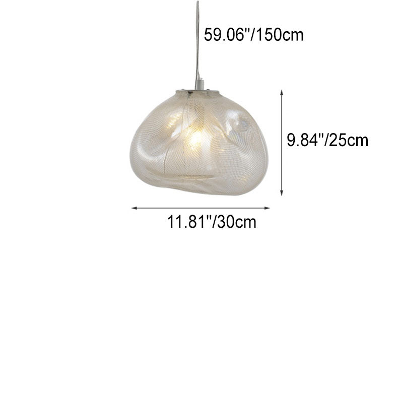 CloudNova Glass Pendant Light | Modern Design | Unique Cloud Look | Ambient Lighting
