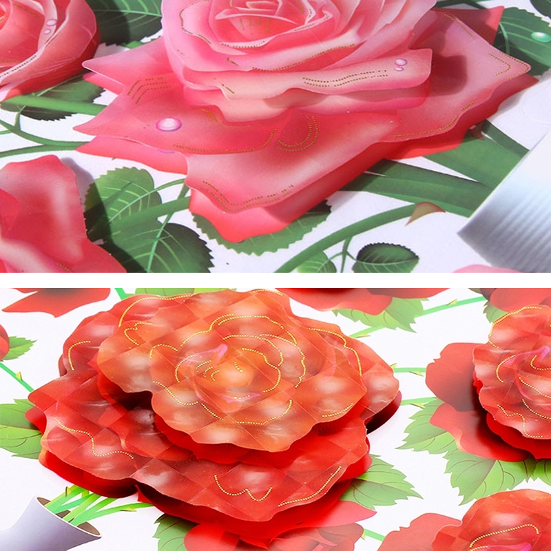 DIY Plant Vase 3D Stereo Sticker Self-Adhesive