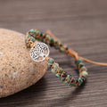 Handmade Bracelet Tree of Life Braided
