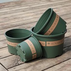 Robust Plant Pot Made of Plastic – Weatherproof Flower Pot for Garden and Balcony