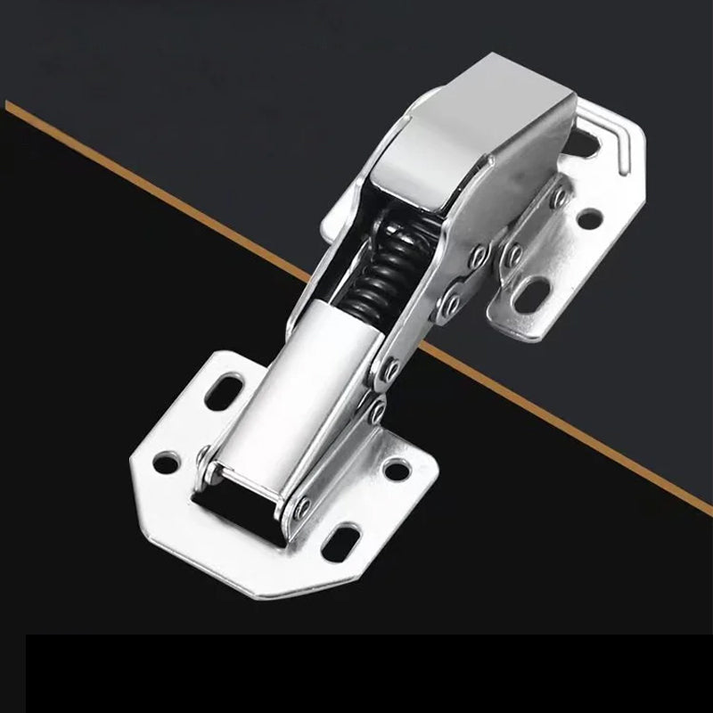Hole-free and slit-free hinges