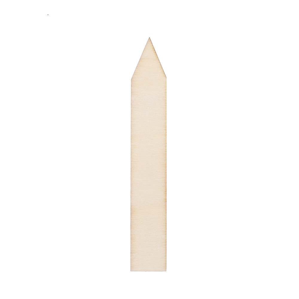 Plant labels made of wood for garden and balcony – Rewritable labels for herbs and plants