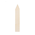 Plant labels made of wood for garden and balcony – Rewritable labels for herbs and plants