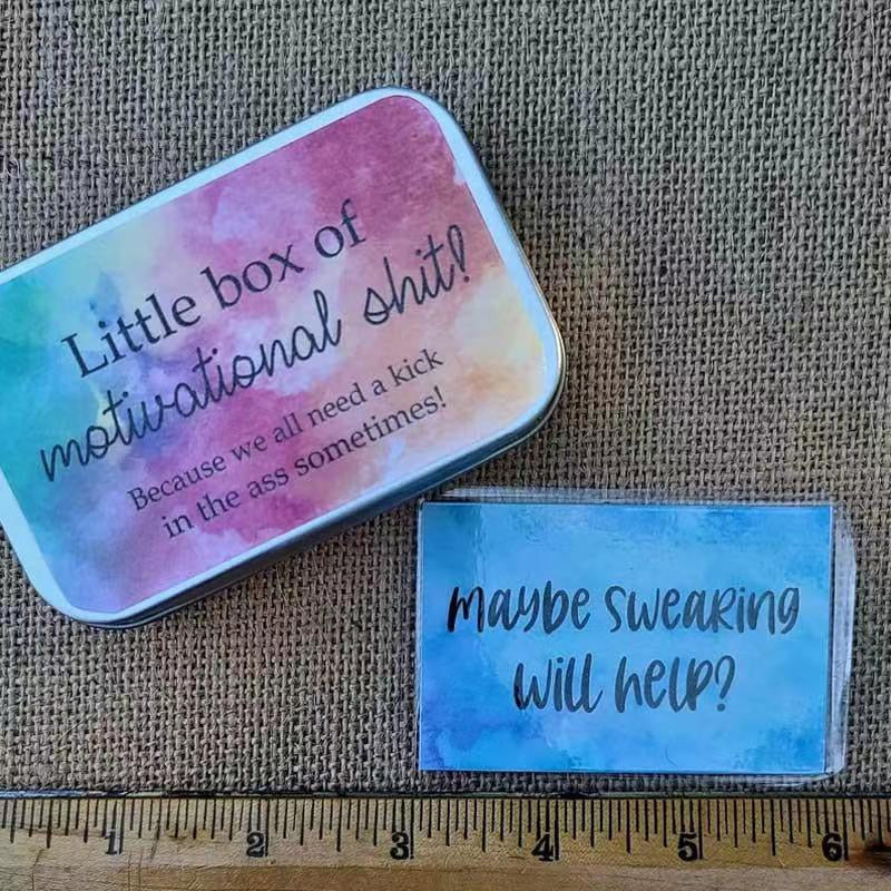 Funny Motivation Card Gift (Set of 20 pieces)
