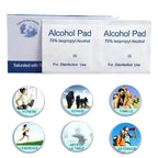 Single-use disinfecting wipe