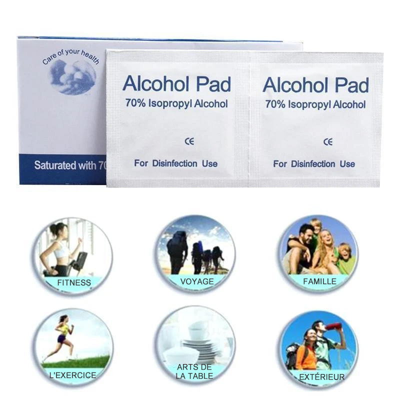 Single-use disinfecting wipe