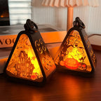 Halloween Decor Triangle Table Lamp