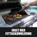 Grillfine BBQ Grill net / Grill mat | Non-stick & Reusable | Heat resistant up to 370 °C | For meat, fish & vegetables