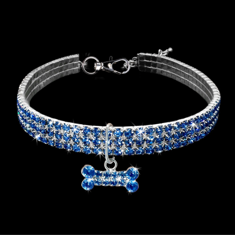 Sweet Crystal Dog Collar