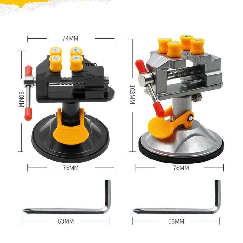 Mini suction cup vice