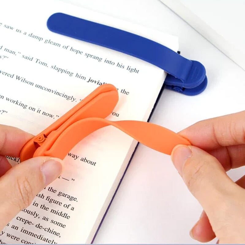 Bookmark made of silicone
