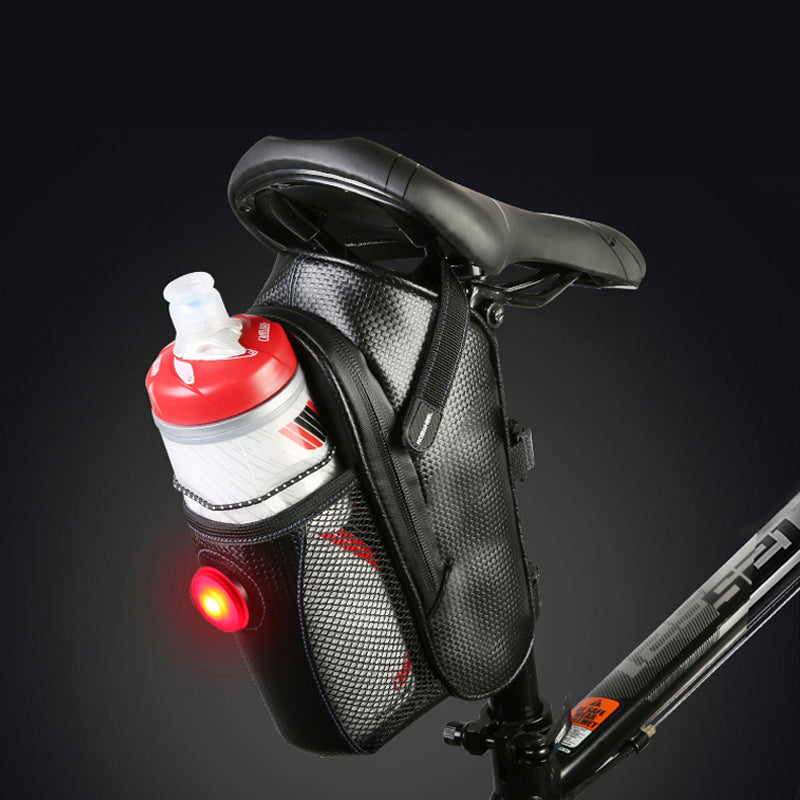 Waterproof bike bag under the saddle
