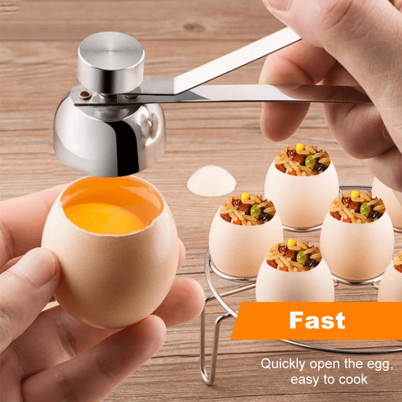 Stainless Steel Perfect Egg Shell Opener