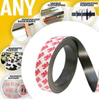 Self-adhesive magnetic tape