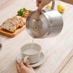 2-in-1 304 Stainless Steel Multifunctional Oil Filter Pot