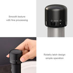 Silicone sealed wine, beer, champagne stopper