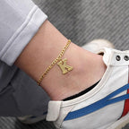 18K Gold Individual Ankle Chain