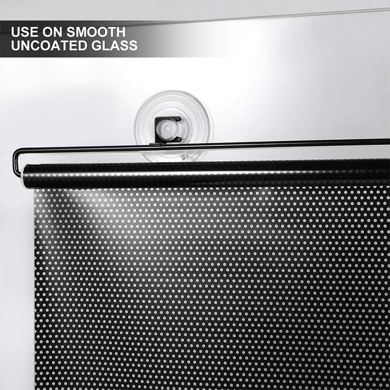 Piercing-free suction cup sunshade