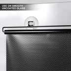 Piercing-free suction cup sunshade
