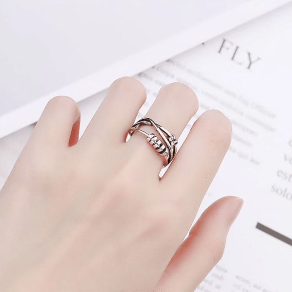 Withinhand Adjustable Happy Ring