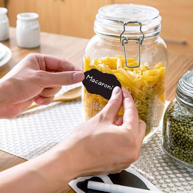 Reusable chalk labeling set