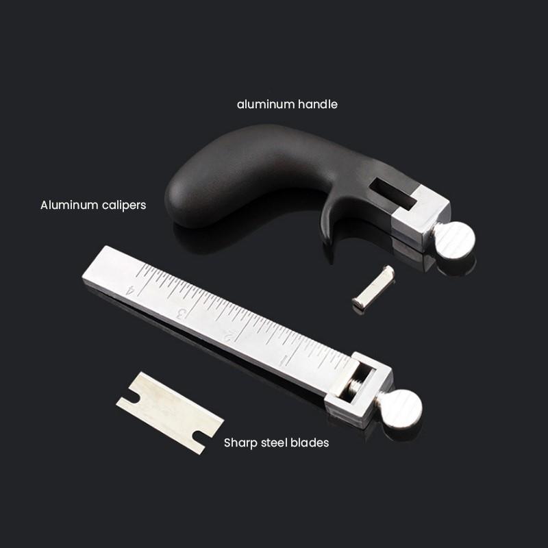 Leather cord belt cutter