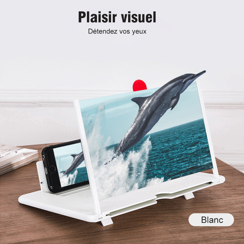 Smartphone screen amplifier