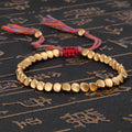 Shaped Copper Bead Bracelet