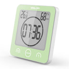 Waterproof Digital Shower Clock with Suction Cup Mount - Perfect for Timing Showers & Bathing Activities