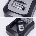 Wall key box with password