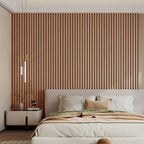 Self-Adhesive 3D PVC Wall Panels Wood Look
