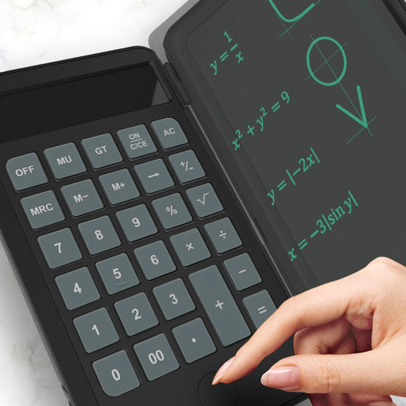 Folding Handwritten Calculator