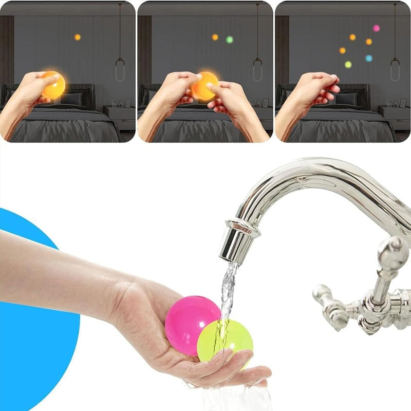 Luminous Sticky Balls