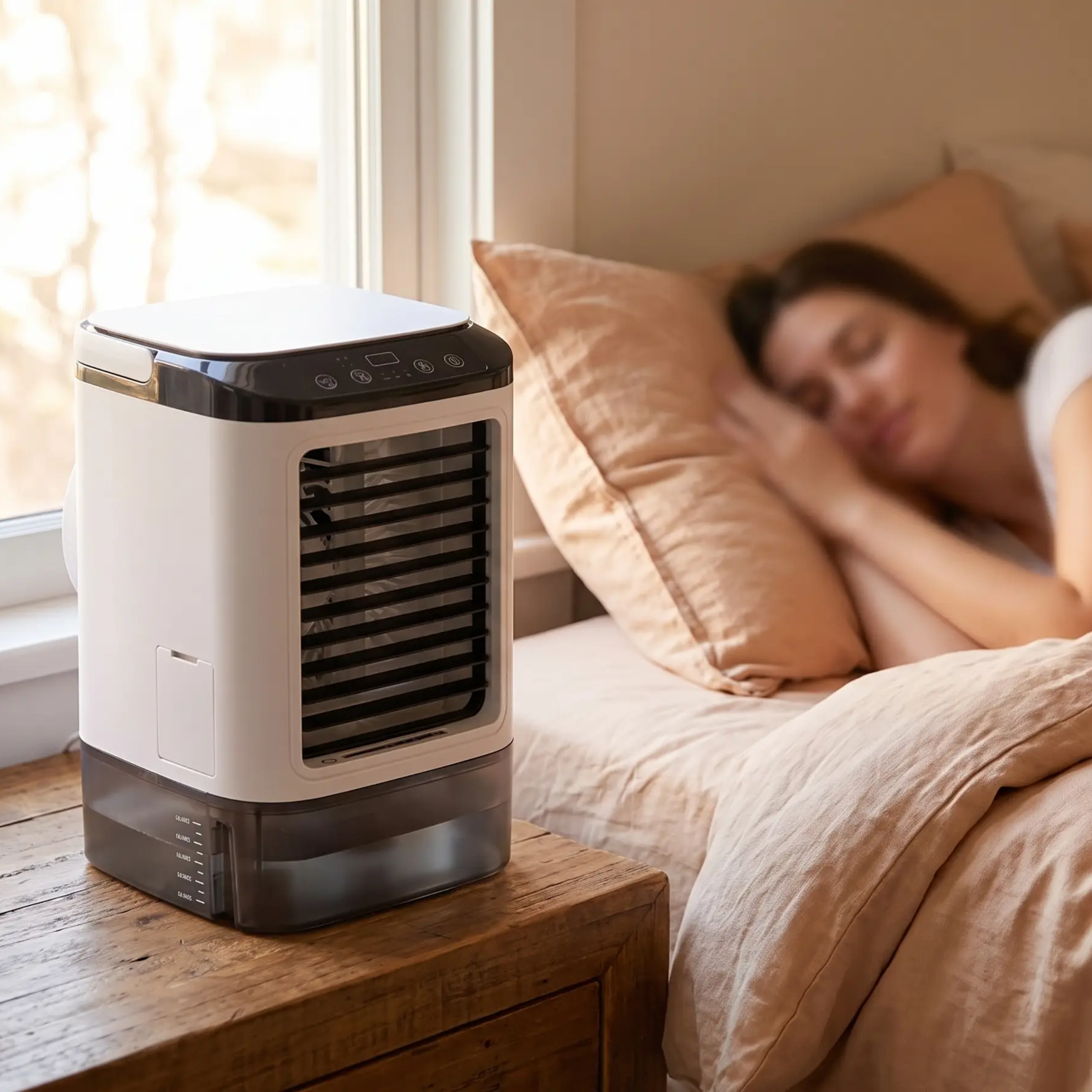 3-Speed Portable Air conditioner with Ultrasonic Cooling