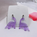 Acrylic Small Dinosaur Earrings