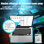 USB 3.0 to SATA III hard drive adapter