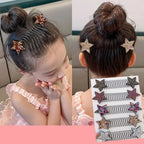 Rhinestone Star Hair Comb Set (5 pieces)