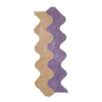 Abstract Color Block Rug made of Cotton-Polyester