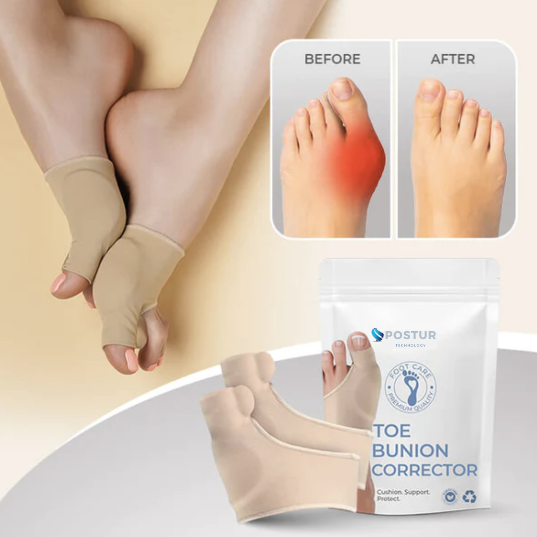 Hallux Valgus Corrector 2.0 – corrective support – pain relief – comfortable – wall clock
