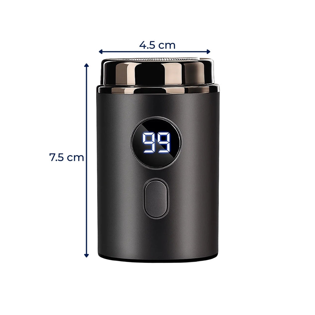 Compact USB Shaver – Waterproof IPX7 – Smooth Portable Grooming for Men with Close Shave Comfort