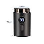 Compact USB Shaver – Waterproof IPX7 – Smooth Portable Grooming for Men with Close Shave Comfort