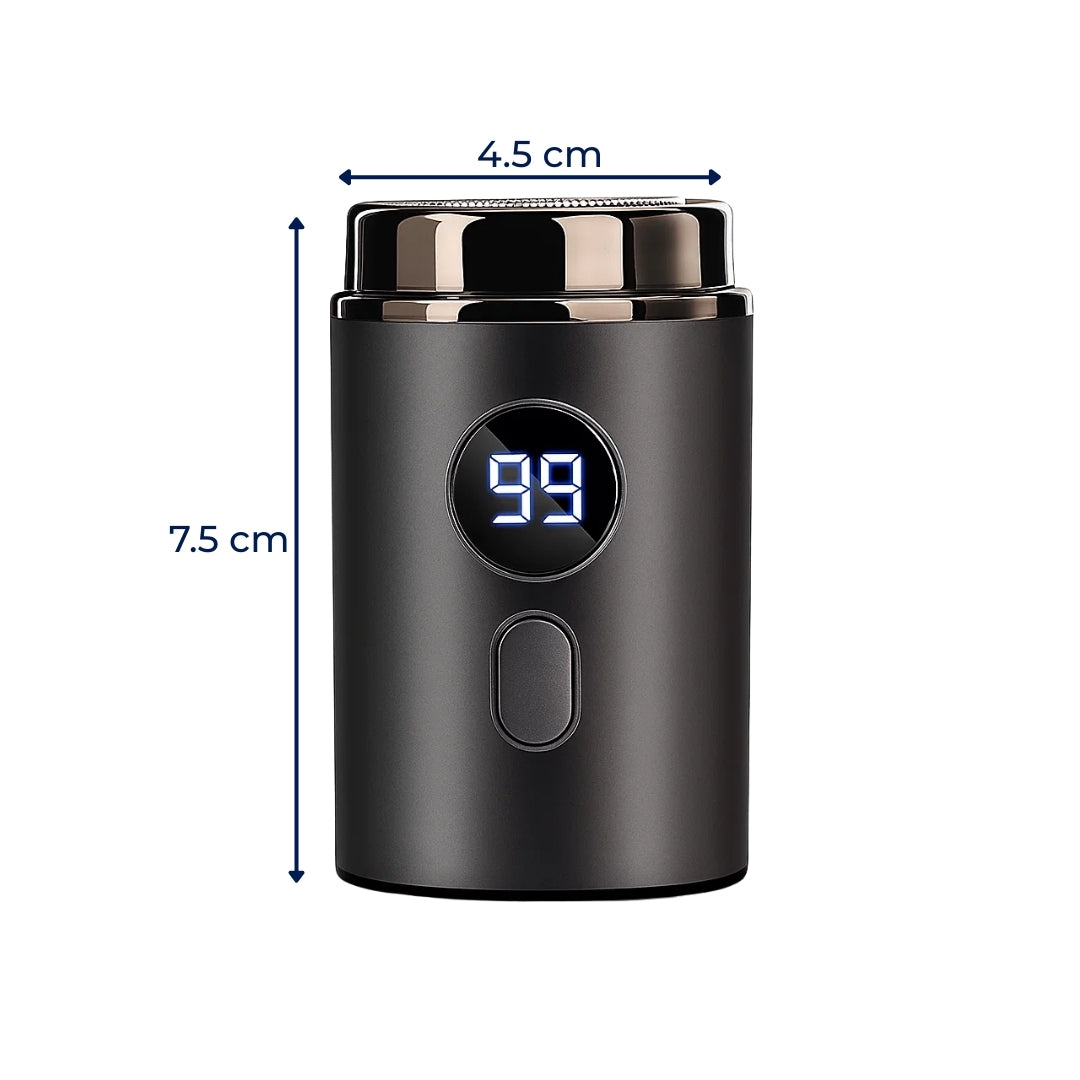 Compact USB Shaver – Waterproof IPX7 – Smooth Portable Grooming for Men with Close Shave Comfort