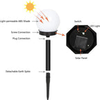 3-piece set waterproof LED solar lights for the garden