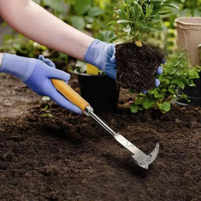 Stainless Steel Weed Puller Tool for Cracks and Crevices