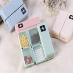 7 Compartments Portable Medication Organizer