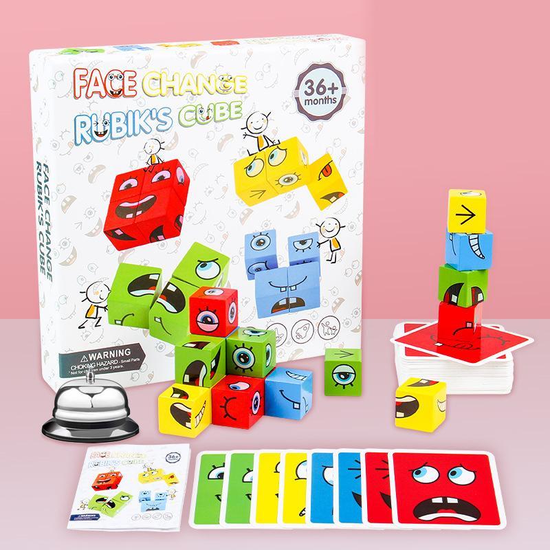 BlockiMix Wooden Puzzle Game – Colorful Educational Blocks for Toddlers and Preschoolers