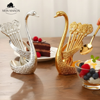 SwanLuxe – Enhance coffee experiences with stylish swan-shaped spoons