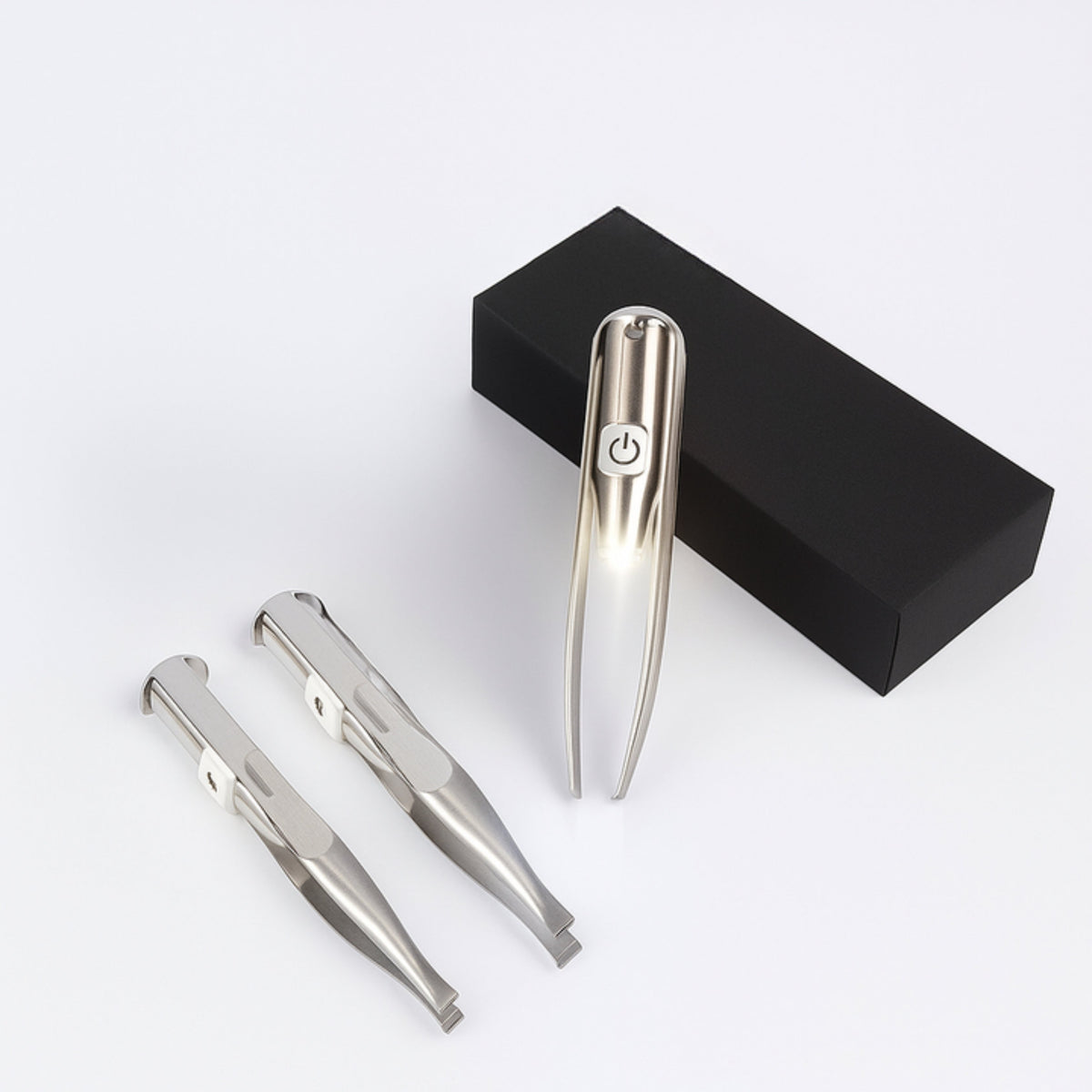 Rust-Resistant Stainless Steel – LED Light Precision Grip – Long-Lasting At-Home Grooming
